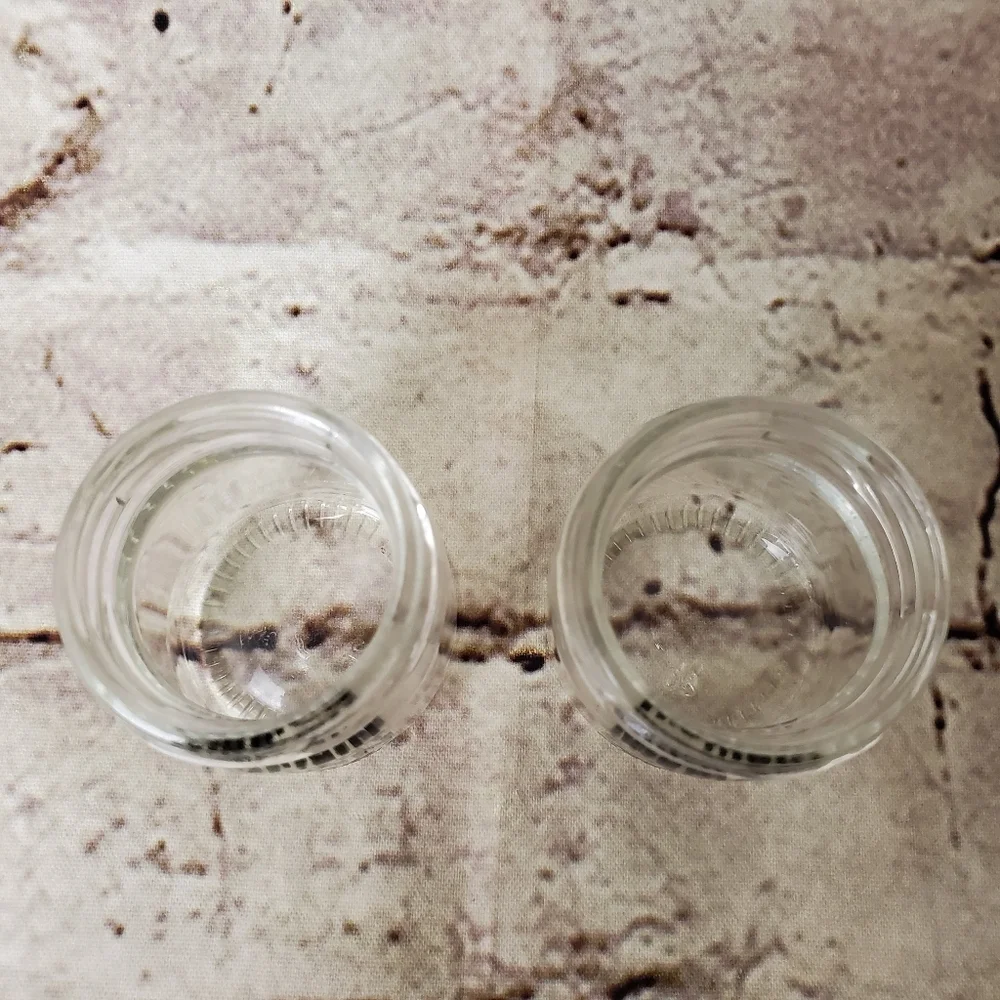 Midnight Moon Moonshine Shot Glass Bundle 2 Mini Mason Jar Home Bar Cottage Core
